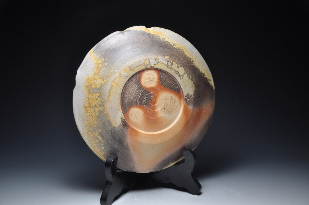 Wood Fired Plate with Flashing 7in. x 7in. x <1in.