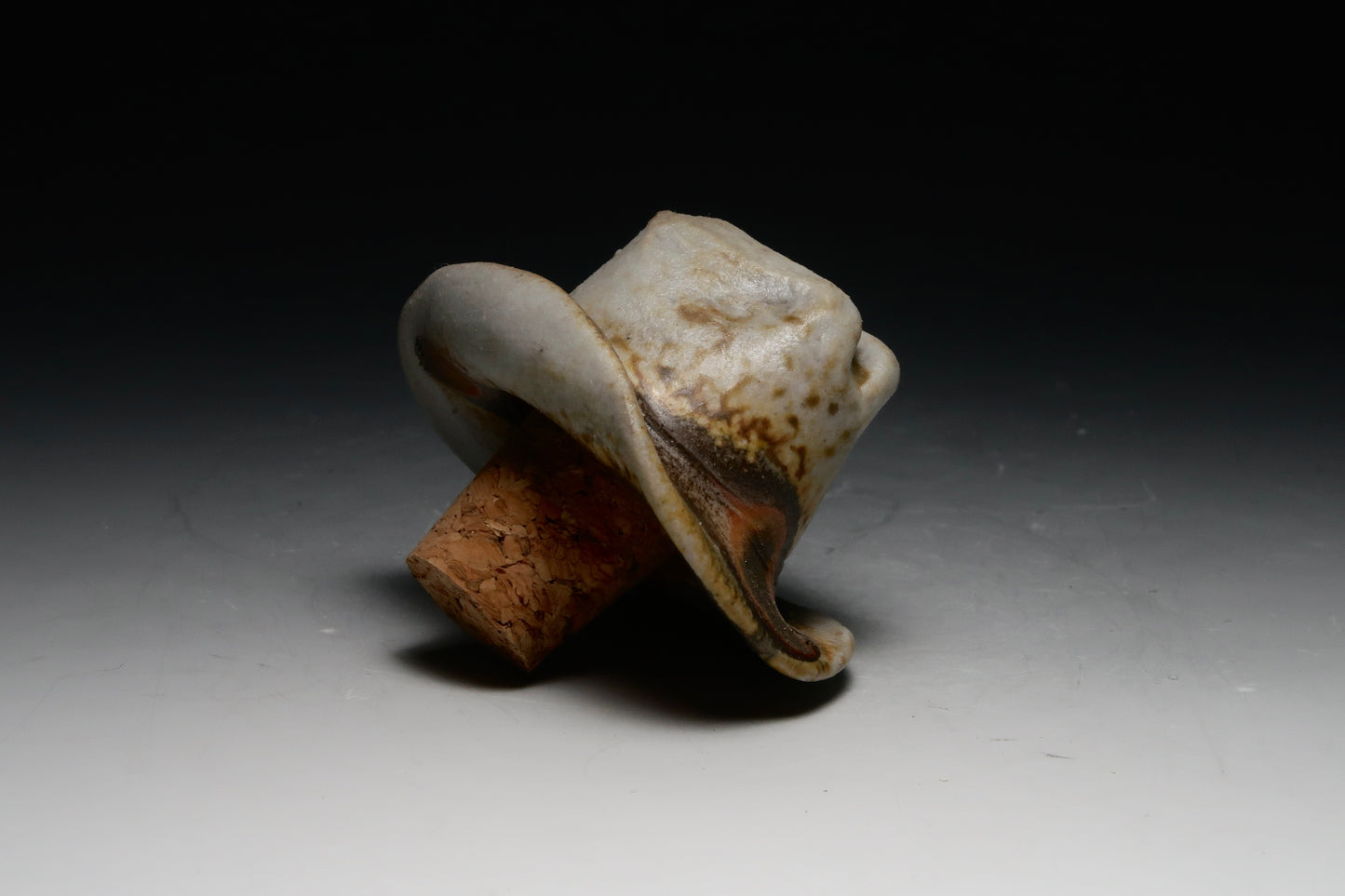 Wood Fired Cowboy Hat Wine Stopper (Cork Included - Please Specify if you'd like it attached or if you want to use your own cork)