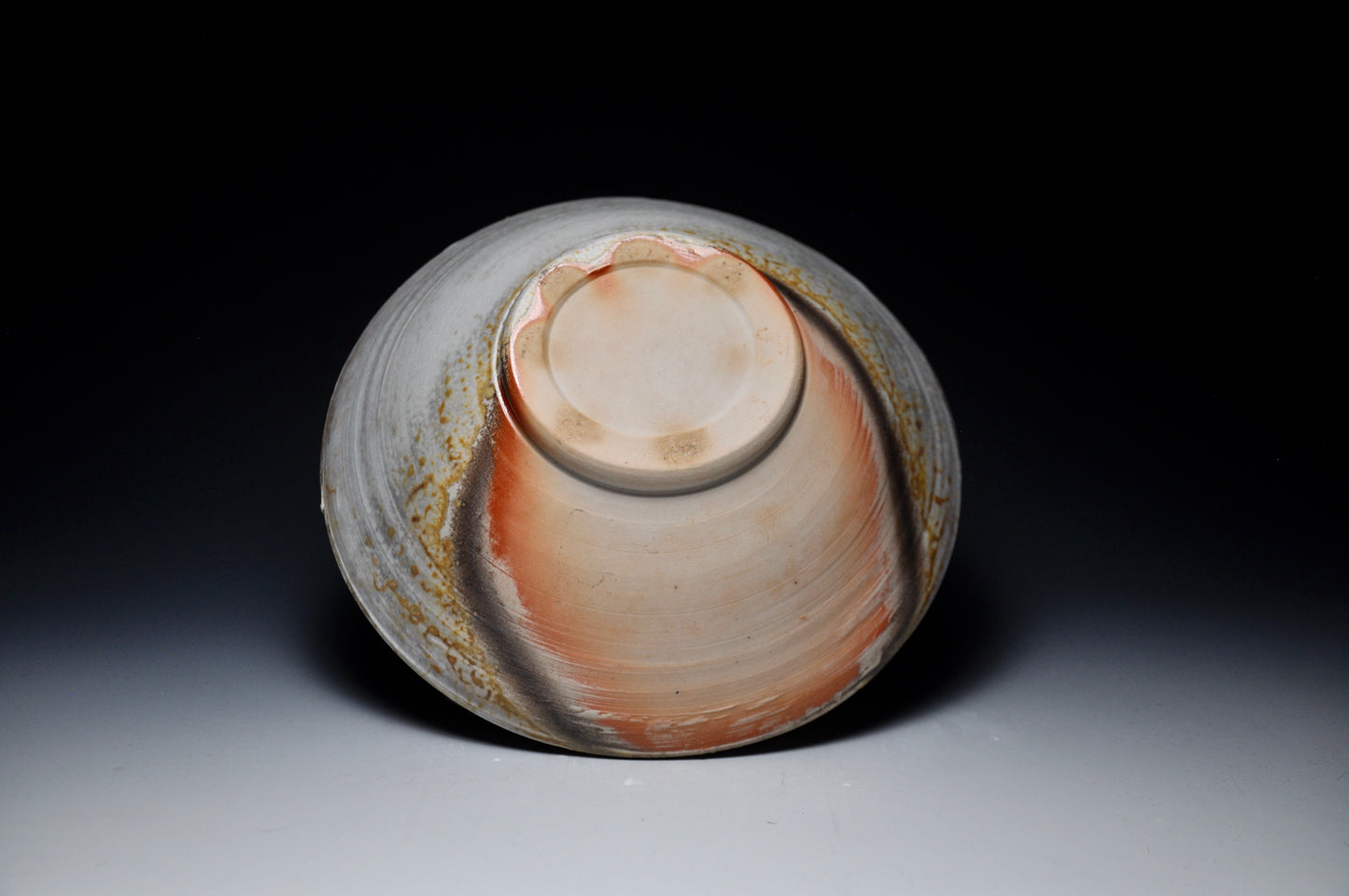 Wood Fired Salad Bowl with Slip Detail 8in. x 8in. x 2in.