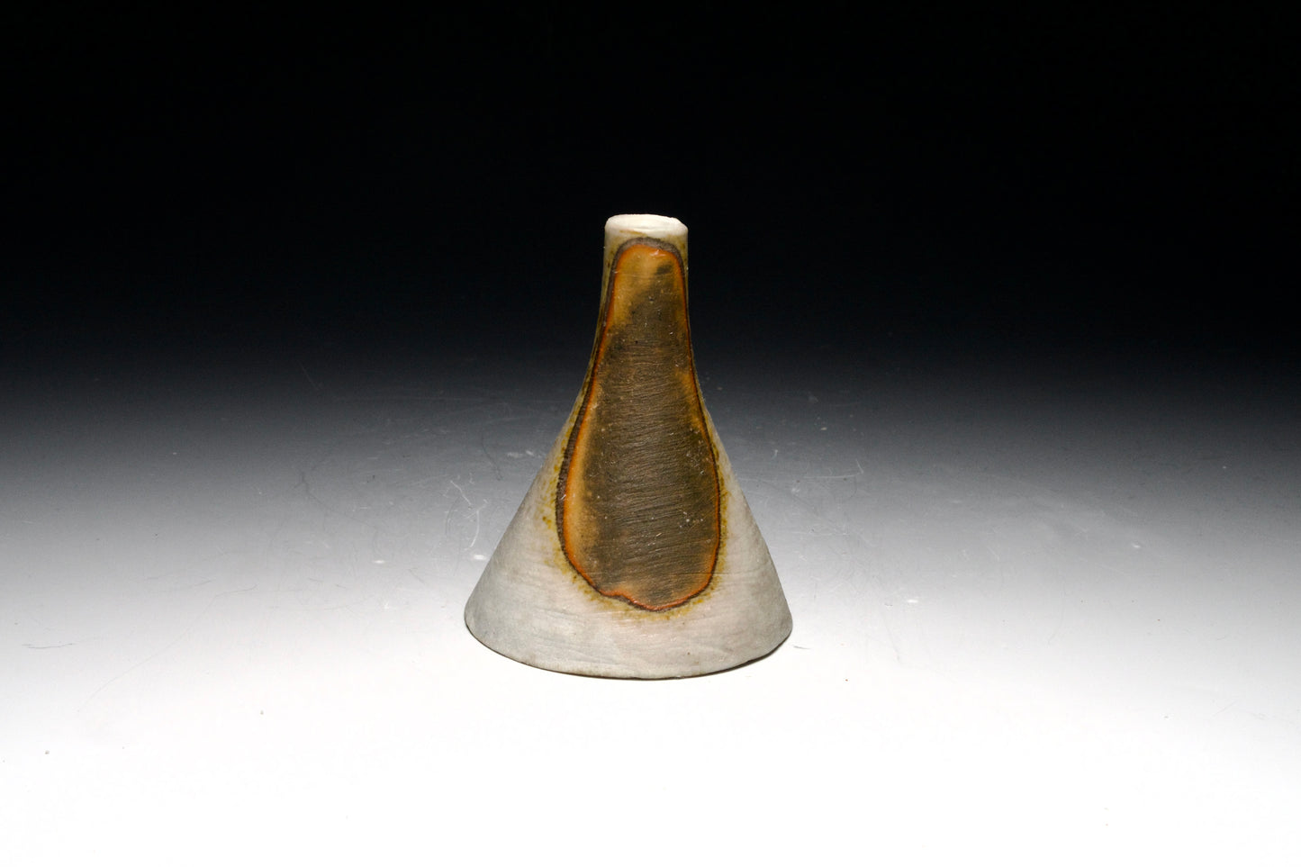 Wood Fired Flask with Matching Funnel - 12 oz Capacity