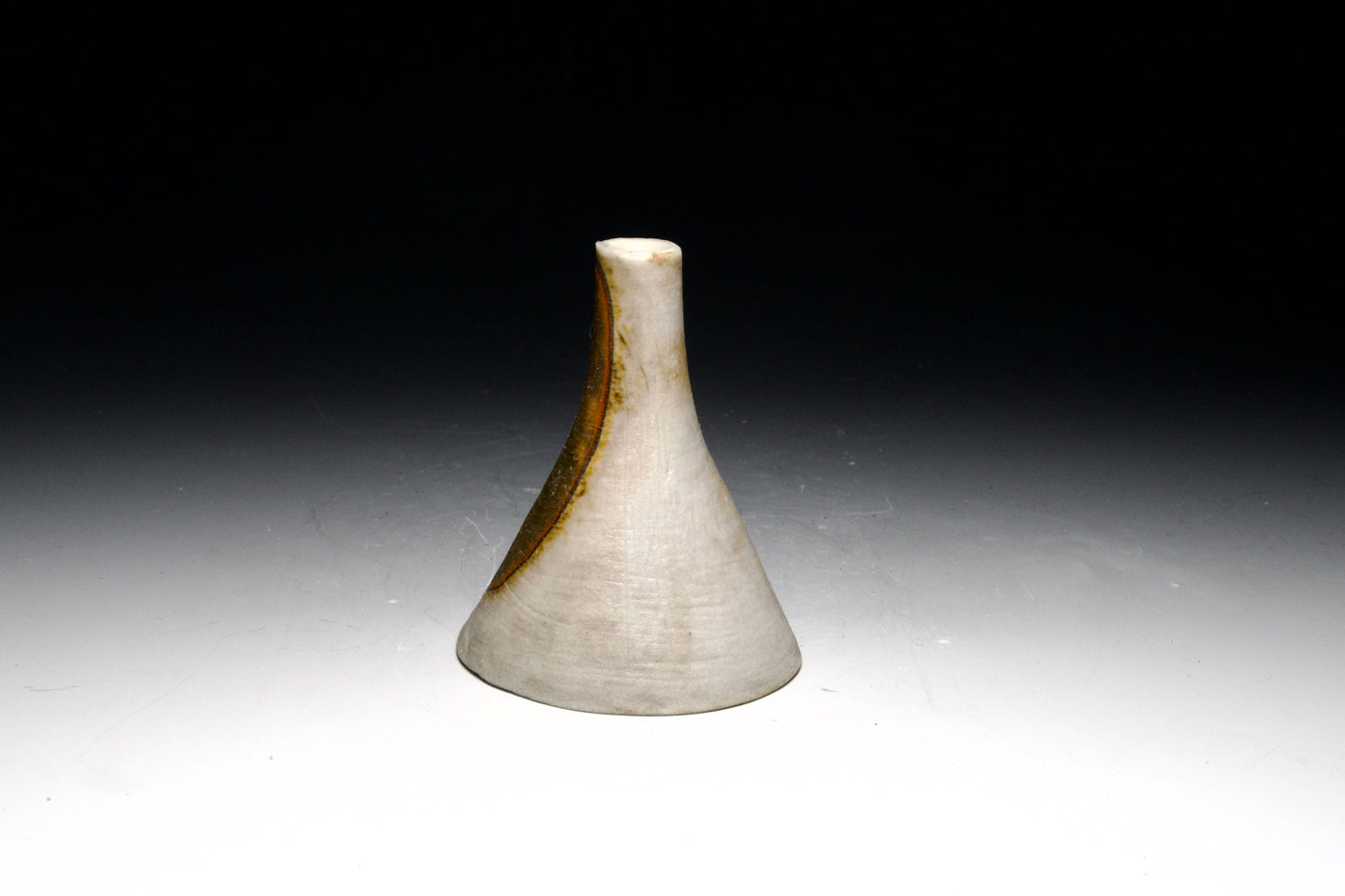Wood Fired Flask with Matching Funnel - 12 oz Capacity