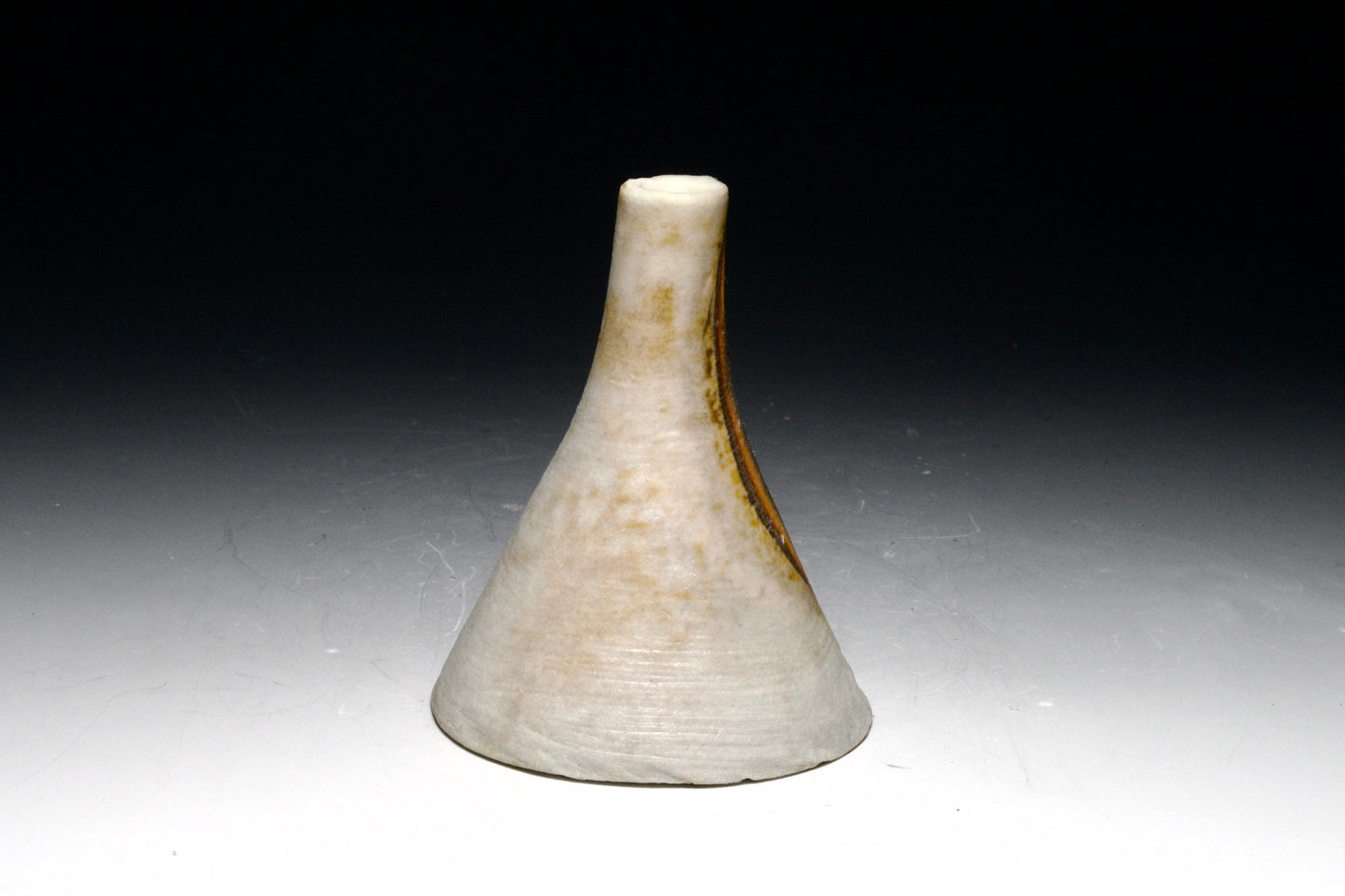Wood Fired Flask with Matching Funnel - 12 oz Capacity