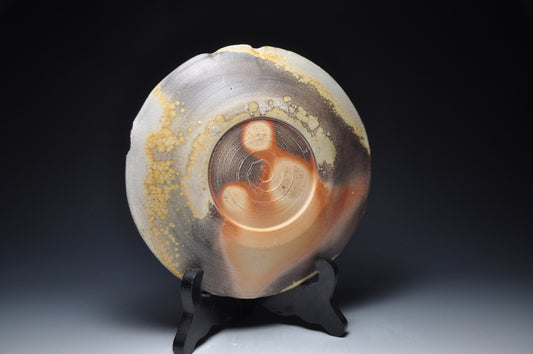 Wood Fired Plate with Flashing 7in. x 7in. x <1in.