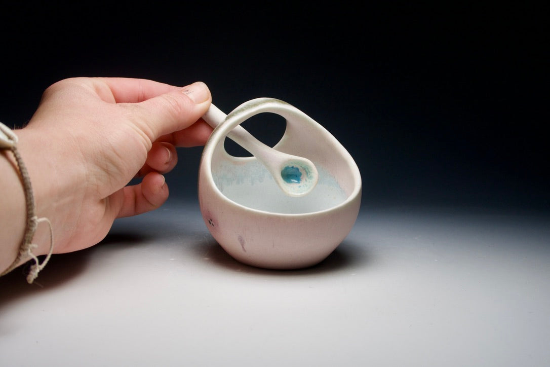 Salt Cellar with Spoon