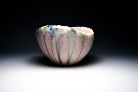 Soft Porcelain Soup-sized Bowl (3.5in tall x 5in diameter)