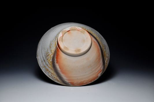 Wood Fired Salad Bowl with Slip Detail 8in. x 8in. x 2in.