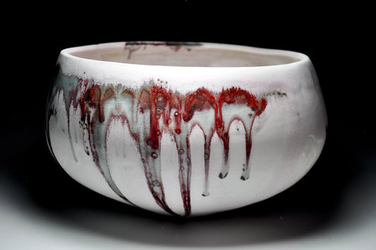 Large Statement Centerpiece Bowl (7in tall x 12.5 in diameter)