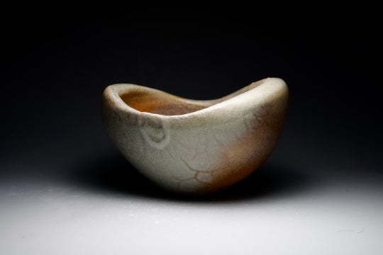 Woodfired Bowl - Soup/Salad sized with Hollow Rim