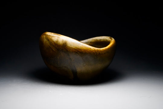 Woodfired Bowl - Soup/Salad sized with Hollow Rim