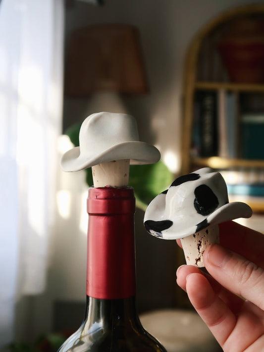 (PREORDER) Cowboy Wine Stopper or Ornament!