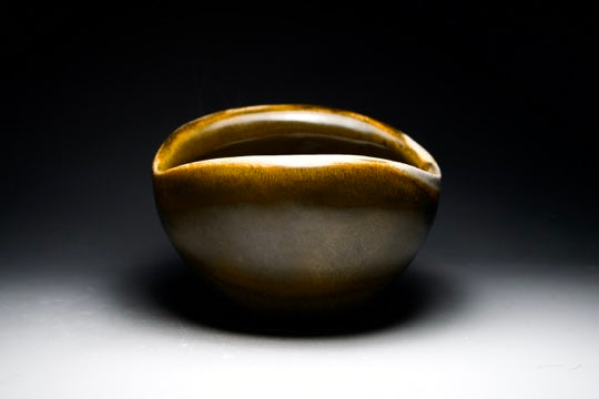 Woodfired Bowl - Soup/Salad sized with Hollow Rim